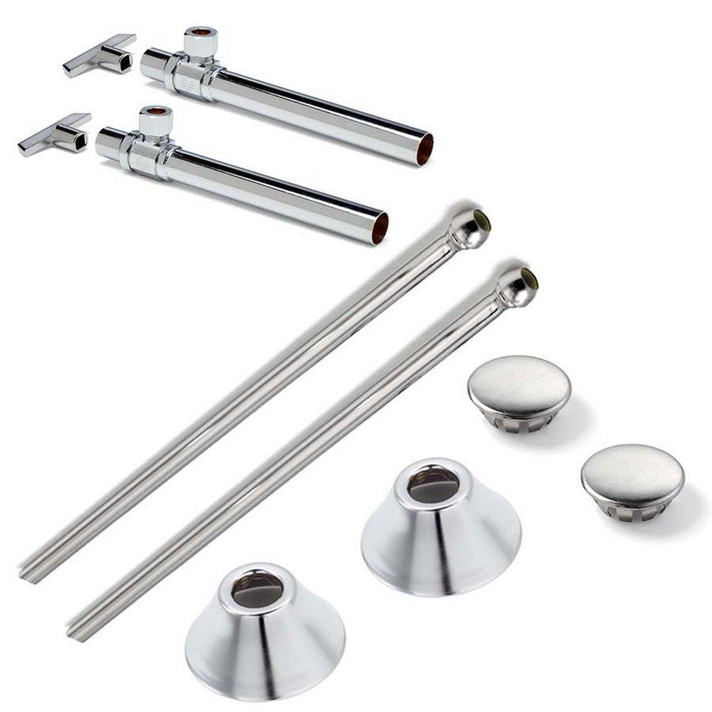 McGuire Manufacturing Chrome Plated Sink  Supply Kit in Chrome Plated 