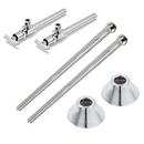 McGuire Manufacturing Chrome Plated Sink 7 in. Supply Kit in Chrome Plated 