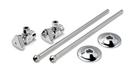 McGuire Manufacturing Chrome Plated Sink 1/2 in x 3/8 in. Supply Kit in Chrome Plated 