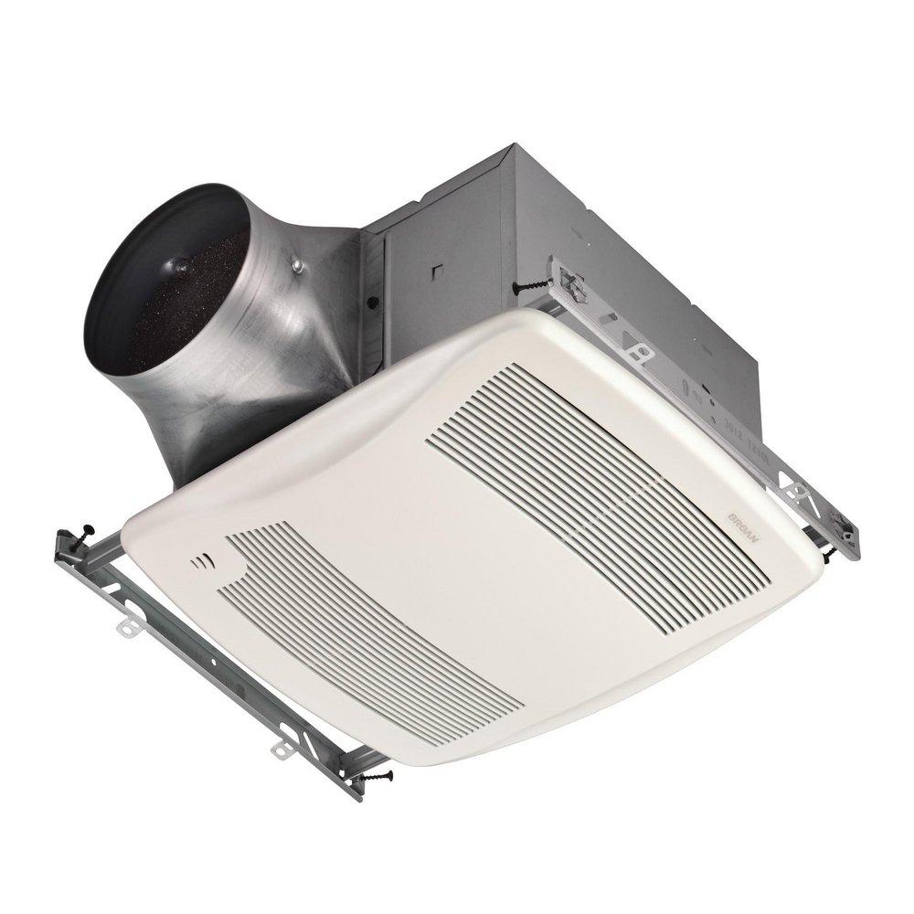 Broan White Bathroom Exhaust Fan in White 