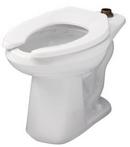 1.28 gpf Elongated Floor Mount One Piece Toilet in White