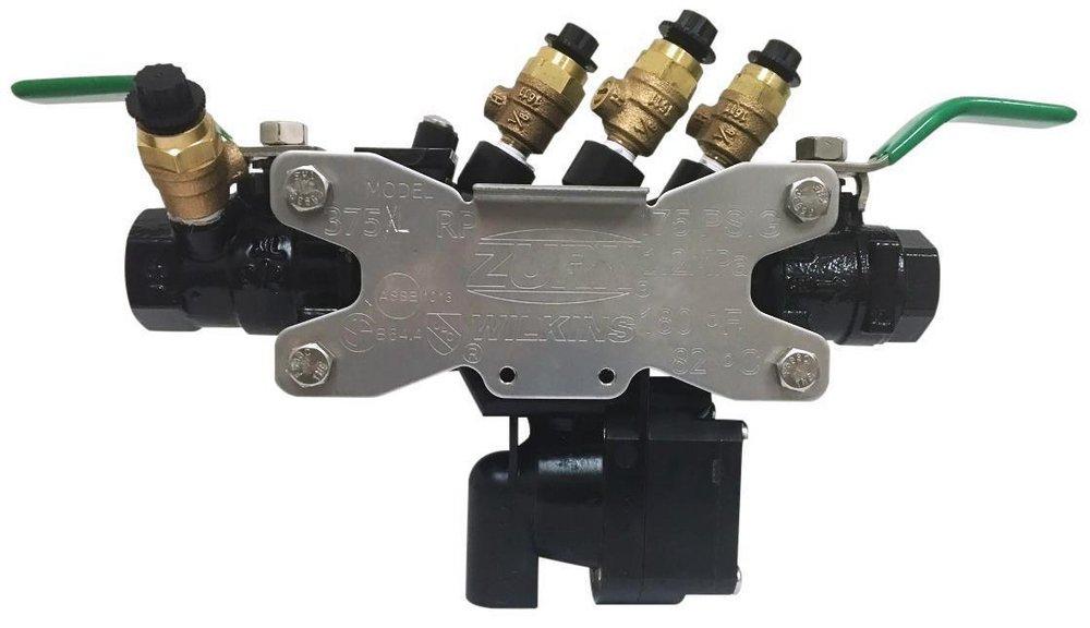 Zurn Wilkins Black Epoxy Coated Nylon FNPT 175 psi Backflow Preventer 