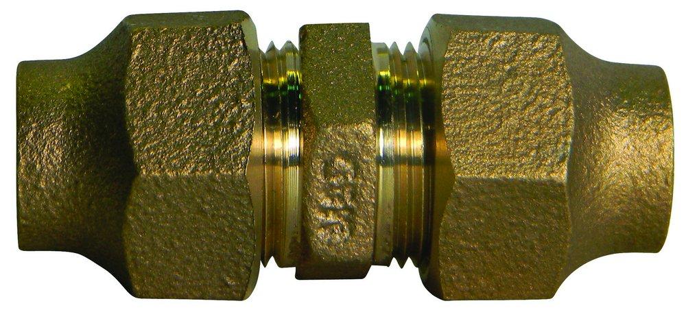 A.Y. McDonald CTS Compression x Compression Brass Union 