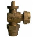 3/4 in. Flared x Meter Swivel Angle Supply Stop Valve with Lock Wing