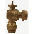 2 in. Compression x Meter Swivel Angle Supply Stop Valve with Nut