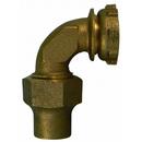 3/4 x 5/8 in. Flared x Yoke Water Service Brass Bend