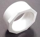 White Spigot x Hub and DWV PVC Flush Bushing 