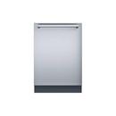 24 in. 5-Cycle 3-Option Tall Tube Dishwasher in Stainless Steel