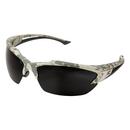 Digital Camouflage Safety Glasses with Smoke and Yellow Lens