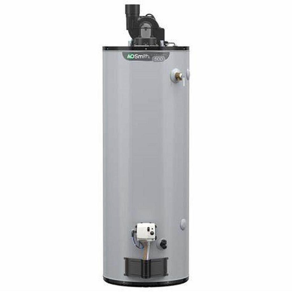 A.O. Smith Short 40 MBH Residential Propane Water Heater 