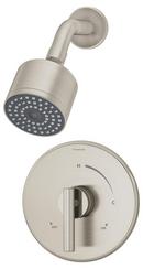 Single Handle Single Function Shower Faucet in Satin Nickel (Trim Only)