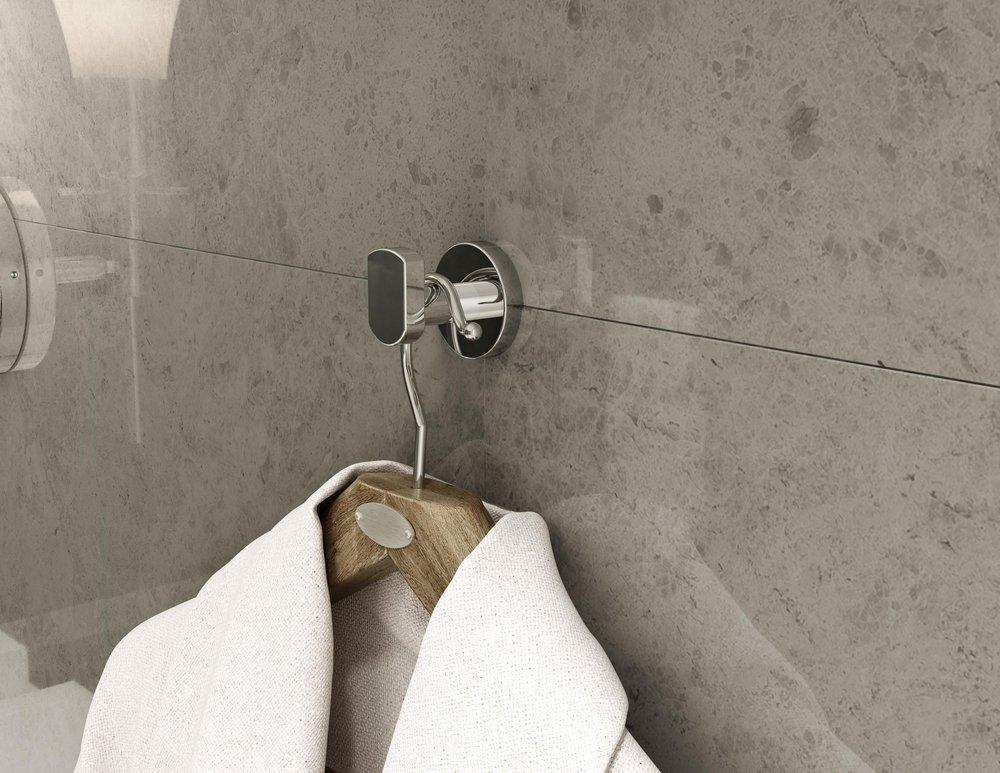 Symmons Industries Polished Chrome 1 Robe Hook 