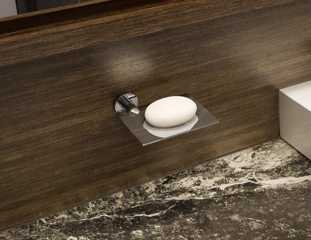 Symmons Industries Polished Chrome Wall Mount Soap Dish 