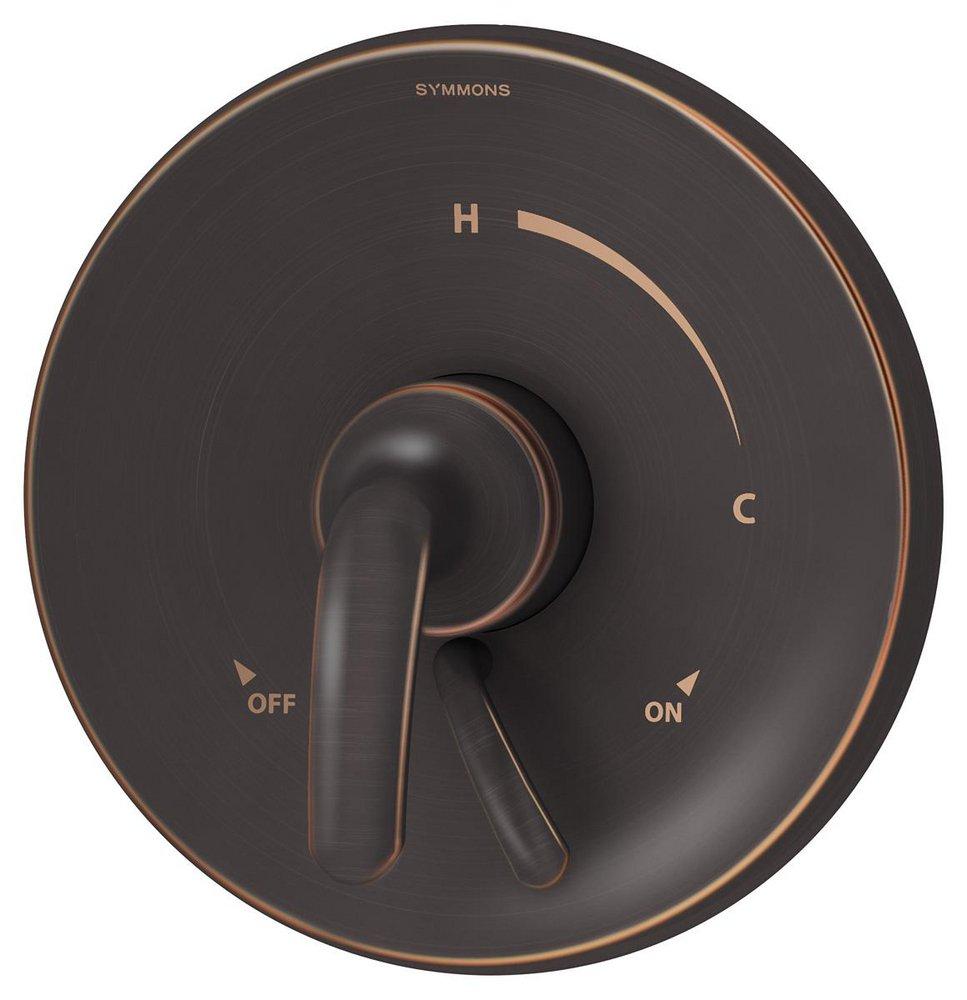 Symmons Industries Seasoned Bronze Two Handle Bathtub & Shower Faucet (Trim Only) 