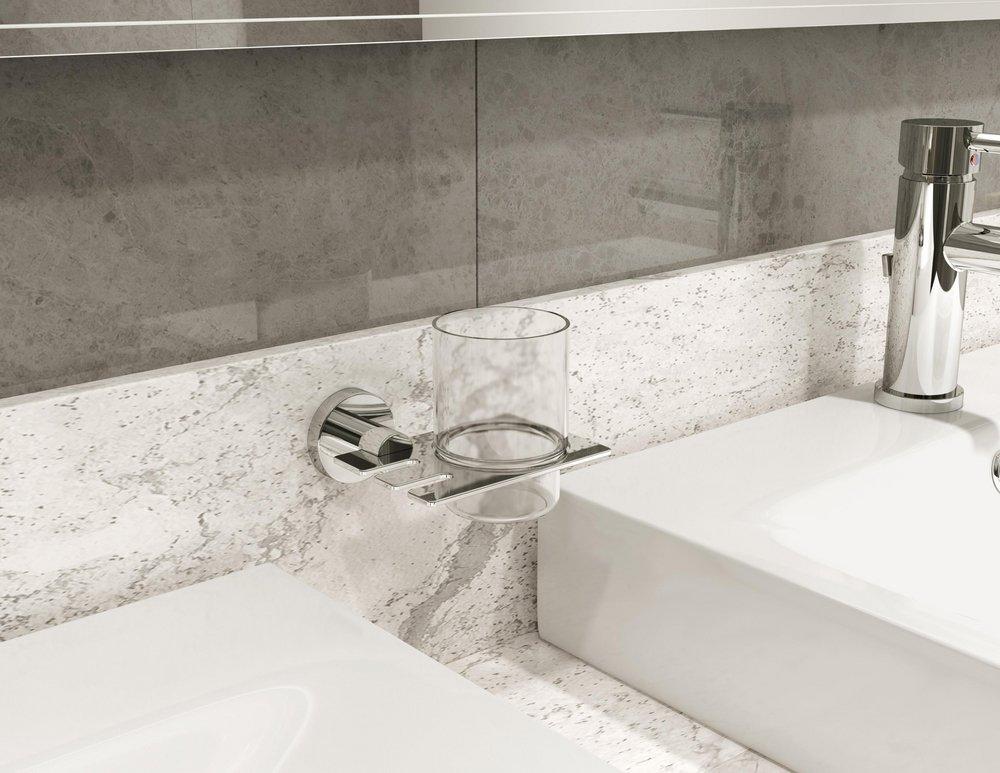 Symmons Industries Polished Chrome Toothbrush Holder 