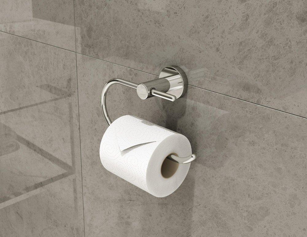 Symmons Industries Polished Chrome Wall Mount Toilet Tissue Holder 