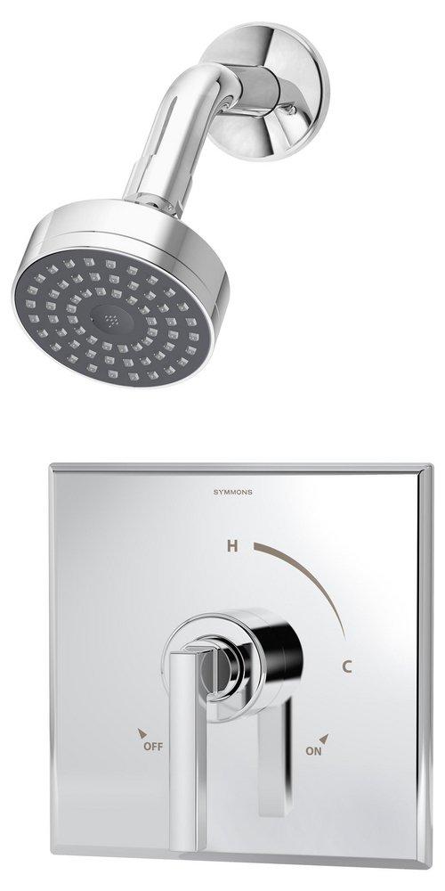 Symmons Industries Polished Chrome Single Handle Single Function Shower Faucet (Trim Only) 
