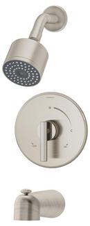 One Handle Single Function Bathtub & Shower Faucet in Satin Nickel (Trim Only)