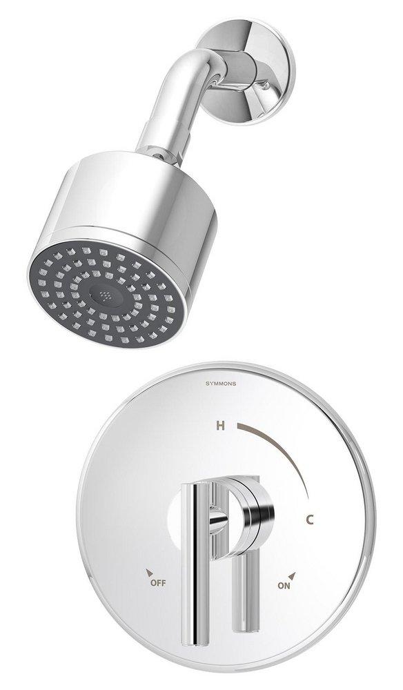 Symmons Industries Polished Chrome Single Handle Single Function Shower Faucet (Trim Only) 