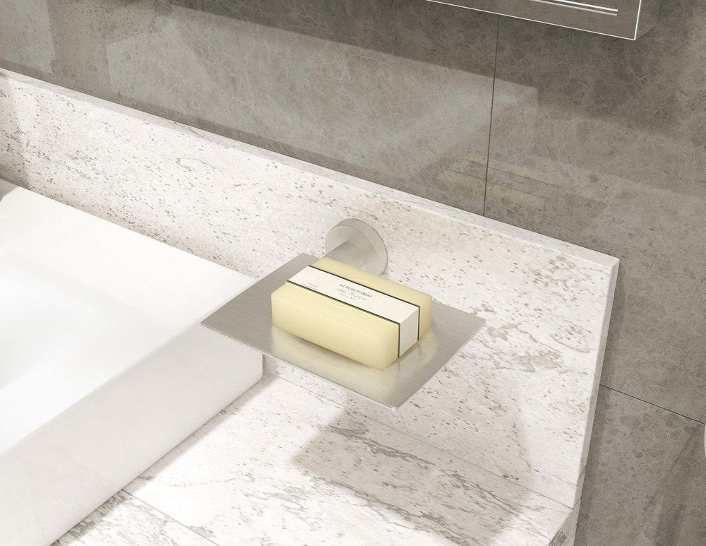 Symmons Industries Satin Nickel Wall Mount Soap Dish 