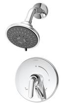 Symmons Industries Polished Chrome 2.5 gpm Tub and Shower Trim with Double Lever Handle and Diverter 