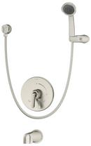 Symmons Industries Satin Nickel Two Handle Multi Function Bathtub & Shower Faucet (Trim Only) 