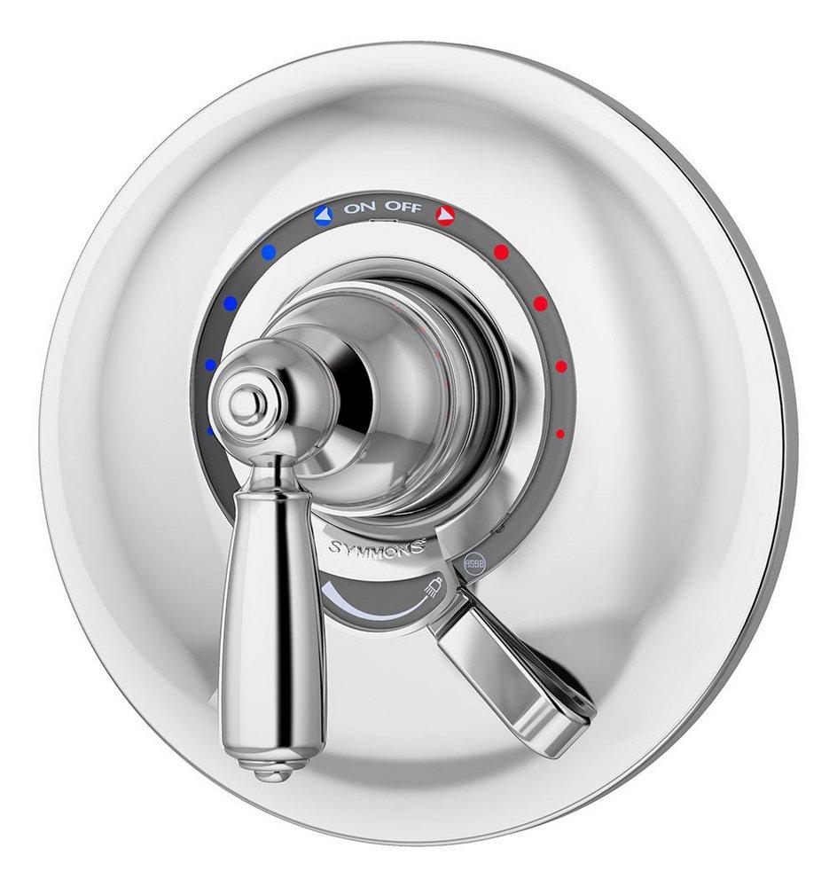 Symmons Industries Polished Chrome Two Handle Bathtub & Shower Faucet (Trim Only) 