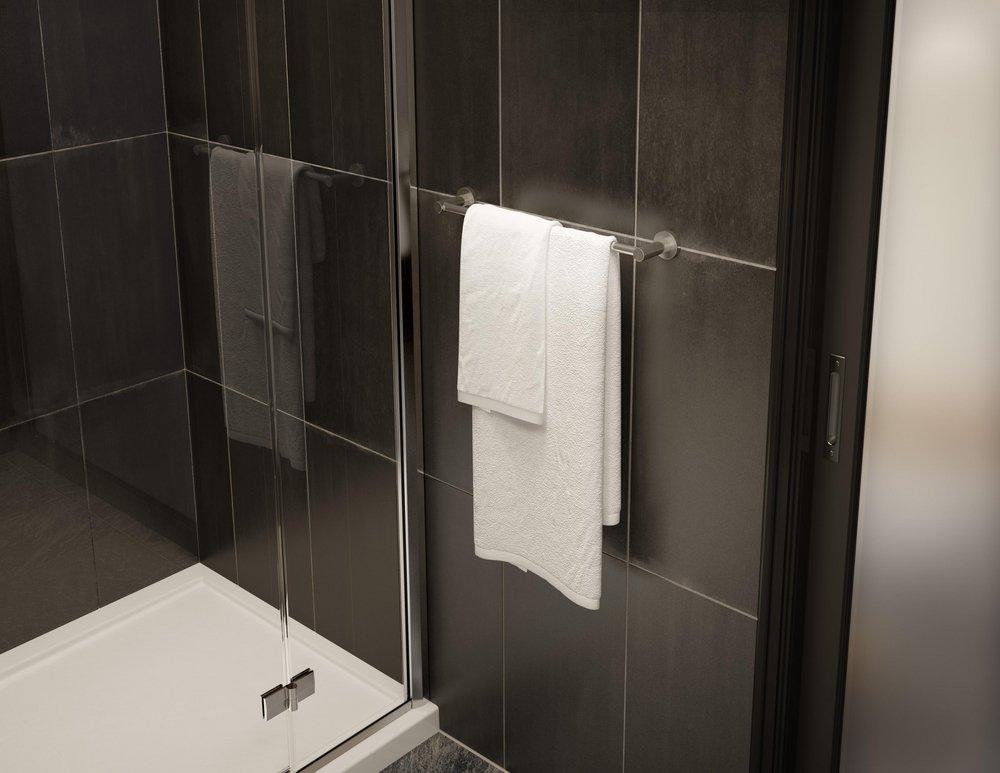 Symmons Industries Satin Nickel 18 in. Towel Bar 