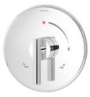 Symmons Industries Polished Chrome 7-1/2 in. Shower Valve Trim with Single Lever Handle 