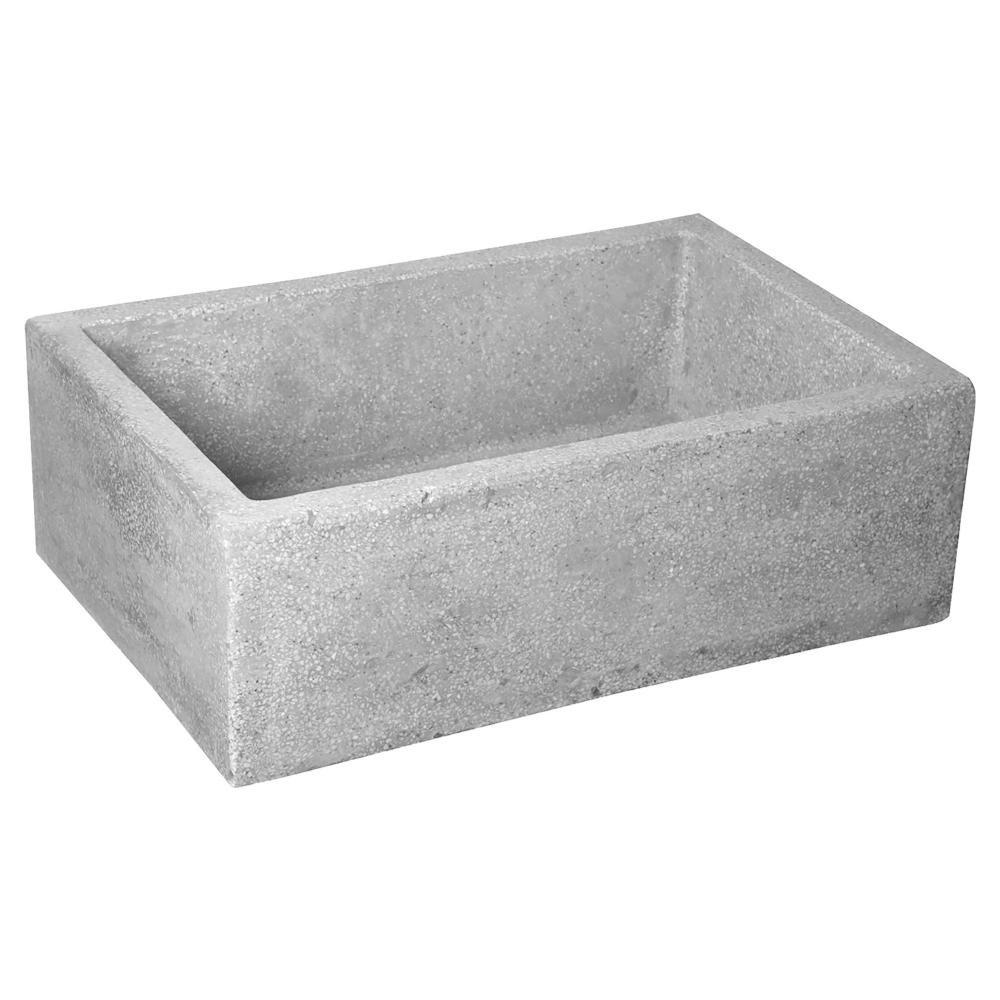 FIAT Products Grey 36 x 24 in. Mop Basin 