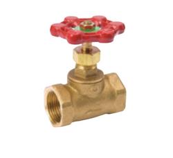1/2 in. Brass Compression Stop & Waste Valve