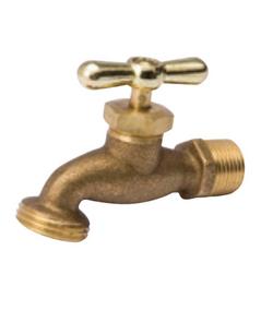 1/2 in. Brass MIP Hose Bibb