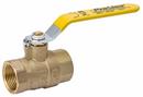 1 in. Forged Brass Full Port Compression 600# Ball Valve