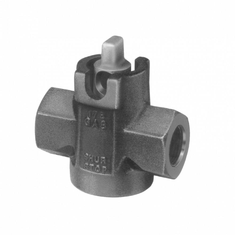 Mueller Company Service Valve in Black 
