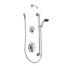 2.5 gpm Single Lever Handle 3-Function Tub and Shower Trim Kit in Polished Chrome