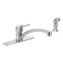 Moen Polished Chrome Single Handle Lever Deck Mount Service Faucet 