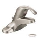 Single Handle Centerset Bathroom Sink Faucet in Classic Brushed Nickel