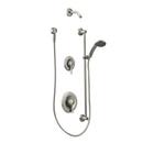 2.5 gpm Single Lever Handle 3-Function Tub and Shower Trim Kit in Classic Brushed Nickel