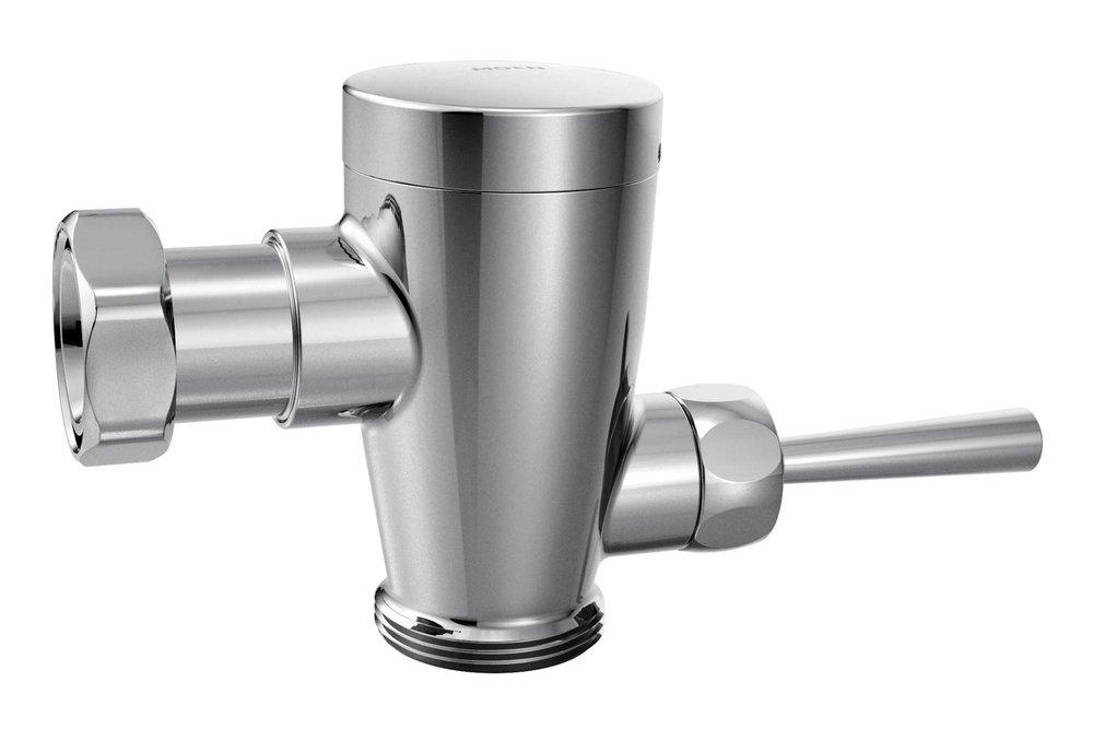 Moen Chrome 4-5/8 in. Manual Flush Valve Retrofit 