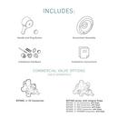 Moen Classic Brushed Nickel Single Lever Handle Pressure Balancing Valve Trim Only 