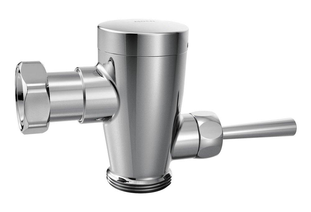 Moen Chrome 4-5/8 in. Manual Flush Valve Retrofit 