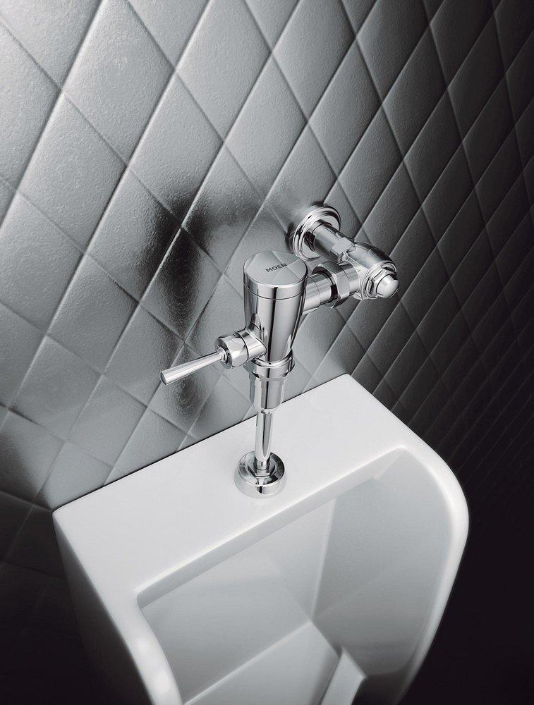 Moen Chrome 4-5/8 in. Manual Flush Valve Retrofit 