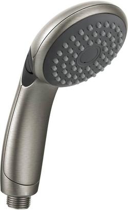 Single Function Hand Shower in Brushed Nickel (Shower Hose Sold Separately)