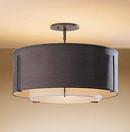 Hubbardton Forge Natural Iron 15-3/10 in. 3-Light Semi-Flushmount Ceiling Light 