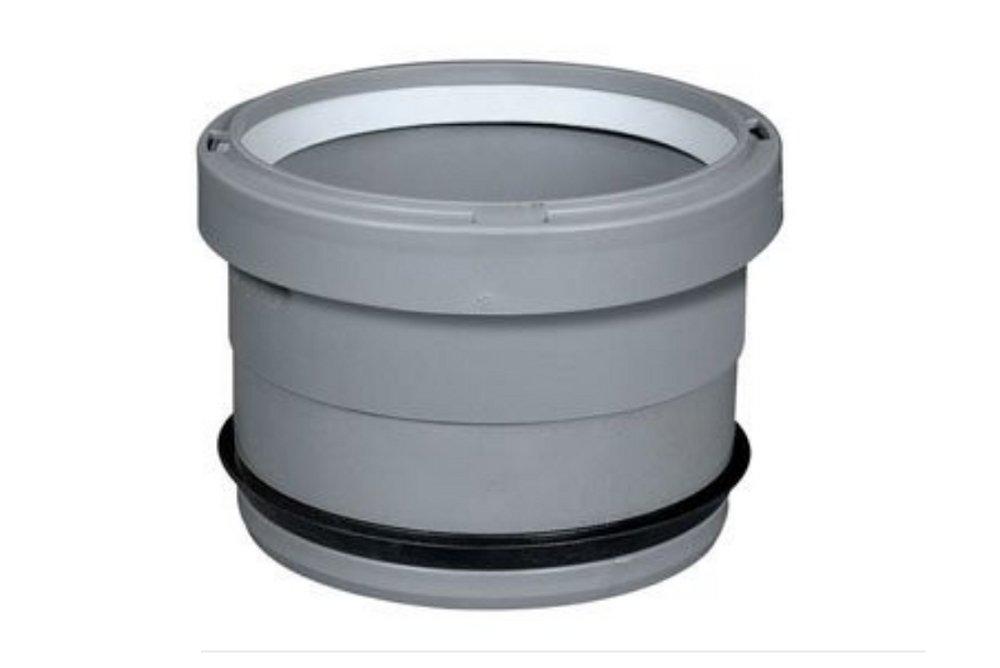 Centrotherm Eco Systems Socket Fusion x FPT Brass PP-RCT Adapter in Grey 