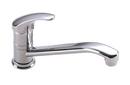 2.2 gpm 1-Hole Single Lever Handle Kitchen Faucet in Polished Chrome