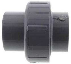 2-1/2 in. Socket 2000# Straight Schedule 80 PVC Union with EPDM O-Ring Seal
