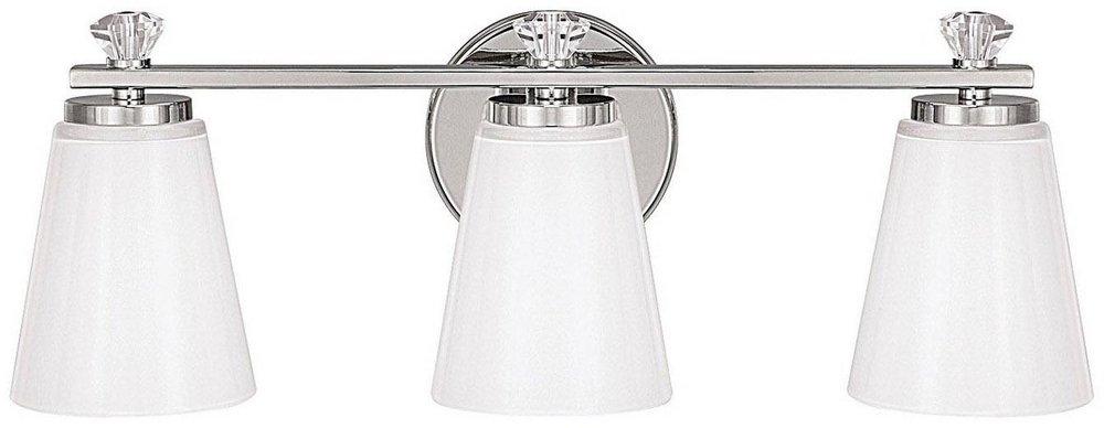 Capital Lighting Polished Nickel 7-3/4 in. 75 W 3-Light Medium Bracket 