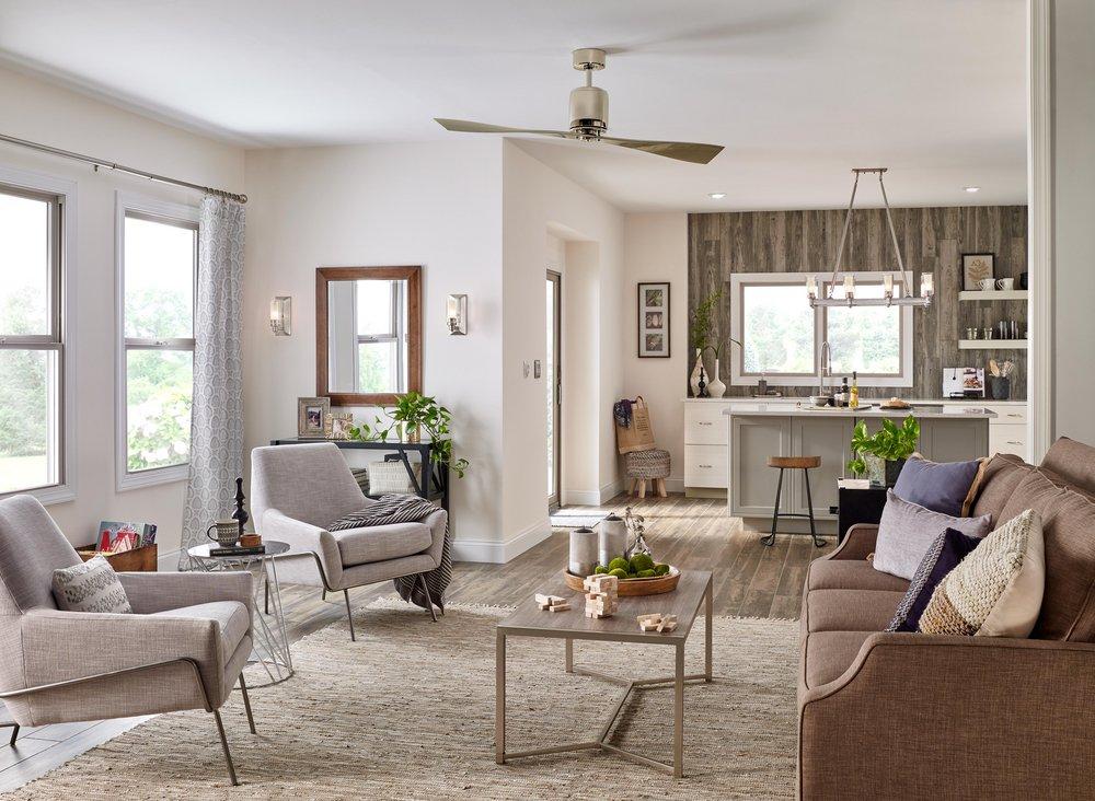 Kichler Lighting Polished Nickel 2-Blade Ceiling Fan 