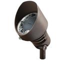 19.5W 8-Light LED Flood Light in Textured Architectural Bronze